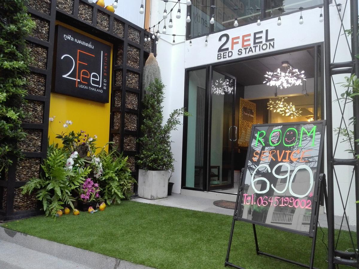 2 Feel Bed Station Aparthotel Udon Thani Exterior foto